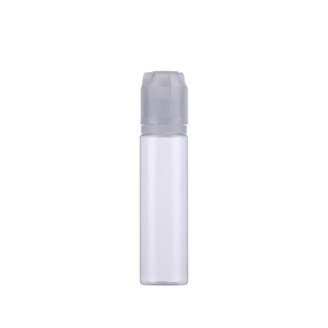 Botella de PET Transparente Anti-Robo de <span class=keywords><strong>Cinco</strong></span> Puntas de 10ml 30ml 50ml con Superficie Mate para Tapa con Gotero - Product Image 5