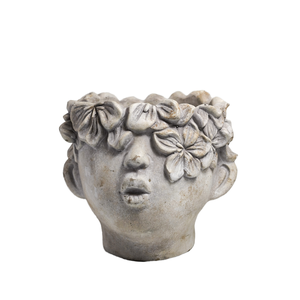 Lianda, decoración moderna <span class=keywords><strong>para</strong></span> el hogar en interiores, figura <span class=keywords><strong>de</strong></span> <span class=keywords><strong>cemento</strong></span> <span class=keywords><strong>de</strong></span> niño bonito con maceta, maceta funcional <span class=keywords><strong>para</strong></span> interiores, suministros <span class=keywords><strong>de</strong></span> jardín, cartón empaquetado - Product Image 5