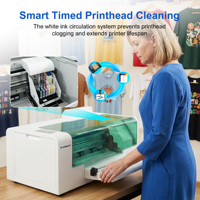 EraSmart Nueva Máquina de Impresión DTF A3S de Venta Caliente, Totalmente Automática para Prendas Personalizadas, Impresora de Transferencia Térmica Directa a Película para Algodón