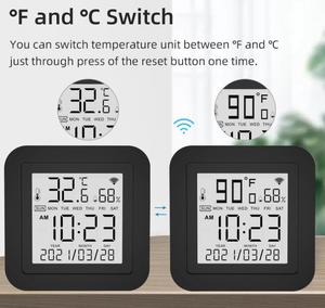 <span class=keywords><strong>3</strong></span> In 1 Wifi Ir <span class=keywords><strong>Remote</strong></span> Conerol Met Temperatuur En Vochtigheid <span class=keywords><strong>Sensor</strong></span> Met Lcd-Scherm - Product Image 6