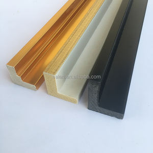 Cina produttore decorativo semplice plastica nera foto pittura flottante cornice modanature per telai intelaiatura - Product Image 2
