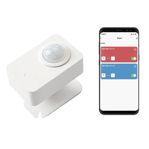 Détecteur de mouvement PIR WiFi Tuya, détecteur infrarouge, angle de détection 128°, portée 10m, application Smart Life sans fil EU, alarme de sécurité domestique F595 - Product Image 1