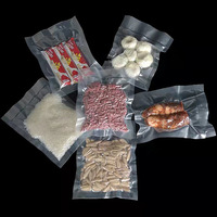 Sacs sous vide de qualité alimentaire en nylon et PE composites, avec logo personnalisé imprimé, pour le stockage des aliments
