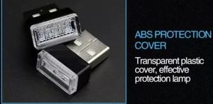 Car <b>LED</b> <b>Mini</b> USB Atmosphere <b>Light</b> with Sound Control, Footwell Decorative Illumination Lamp - Product Image 3