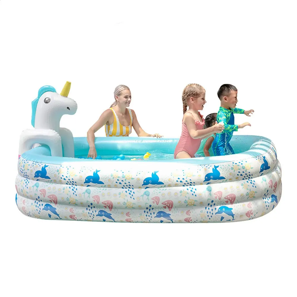 휴대용 내마모성 두꺼운 수영장 여름 아기의 아이들을위한 풍선 수영장 어린이 정원
