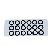 Marcadores de Posicionamiento de Alta Precisión para Escáner 3D, Universales, Altamente Reflectantes, de 12 mm, para Escaneo Industrial y Modelado Inverso