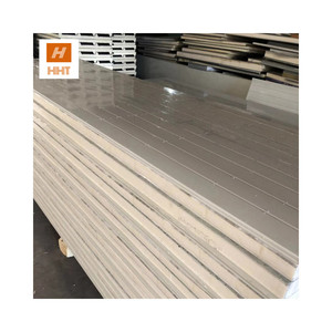 HHTP0004 Venta caliente 35-200mm de alta densidad de espuma de poliuretano pur <span class=keywords><strong>pir</strong></span> sándwich frío en la habitación el panel de <span class=keywords><strong>aislamiento</strong></span> de <span class=keywords><strong>precio</strong></span> con ce - Product Image 1
