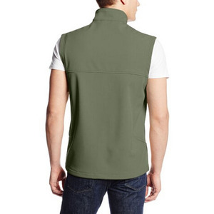 2025 Hombres sin mangas usan diseño simple Windstop Softshell chaleco - Product Image 2