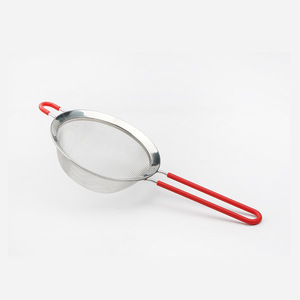Stainless Steel Fine Mesh <strong>Strainers</strong> with Anti-slip Silicone-covered Handles and Hanging Ears - Product Image 2