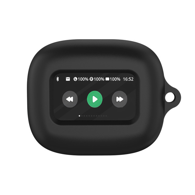Soft Silicone Full Protection Shell Earphone Charging Box Case Earbuds Cover for JBL LIVE BEAM 3 Wireless with Carabiner
