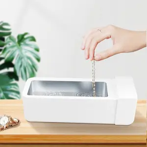 Household Ultrasonic Cleaner Multi-function Jewelry Cleaner Portable Ultrasonic Cleaning Machine For Glasses Rings Necklaces