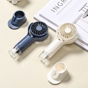 Nuevo Ventilador de Mano con Rociador Humidificador Recargable USB Portátil para Verano, con Soporte para Teléfono, 2024 - Product Image 4