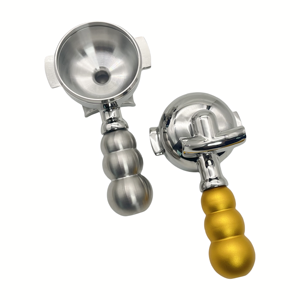 Portafiltro per Caffè in Acciaio Inox da 58MM con 2/3 Orecchie per Macchina da Caffè LaMarzocco, Logo Personalizzato, Accessori per Espresso - Product Image 2