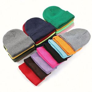 หมวกบีนนี่ไหมพรมอะคริลิค 100% สำหรับผู้ใหญ่ แบบ unisex ราคาส่ง ถูก สำหรับโปรโมชั่น กันหนาว กันลม ลายสวยงาม - Product Image 3
