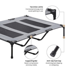 Cama para Mascotas con Marco de Metal, Novedad 2025, Cama Elevada para Perros, Cama para Perros de Exterior - Product Image 4