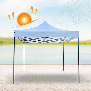 Logotipo personalizado 3x3 Pagoda Gazebo Protección UV Toldo impermeable Tienda de campaña Exposición plegable Jardín Toldos al aire libre Pop Gazebos Trade - Product Image 4