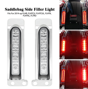 <span class=keywords><strong>Feu</strong></span> de Remplissage Latéral de Sacoche de Moto à LED pour Harley Touring Electra Glide Road <span class=keywords><strong>King</strong></span> 2014-Up - Product Image 6