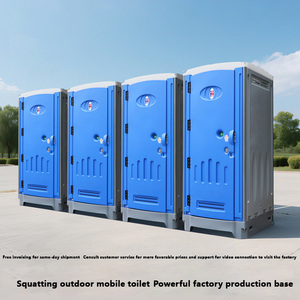 Vente chaude d'usine Nouveau style Toilettes publiques portables préfabriquées de type occidental Écologiques Design européen Panneau mural en HDPE Utilisation en appartement - Product Image 4