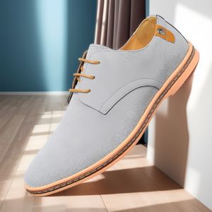 Zapatos informales para hombre, nuevo <span class=keywords><strong>estilo</strong></span> de otoño, zapato individual inglés, suela de piel de vaca, zapatos de cuero de negocios de comercio exterior de gran tamaño - Product Image 1