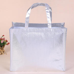 Sacs à provisions non tissés enduits au laser personnalisés sacs à main péritonéaux excellentes caractéristiques publicitaires produits imprimés personnalisés - Product Image 1