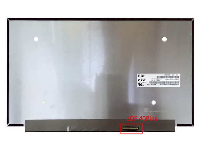 New BOE 15.6 Inch Laptop LCD Panel B156ZAN04.2 NE156QUM-N66 Matrix Replacement 3840x2160 UHD 60Hz EDP 40 Pins Non-Touch