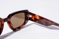 Lunettes de soleil Mazzucchelli de marque, en acétate biseauté, style havana, monture rectangulaire de luxe, écaille de tortue, pour homme, Oculos De Sol Masculi