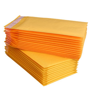 Fast delivery packaging bags poly bubble mailers kraft bubble mailer Kraft paper bubble mailer