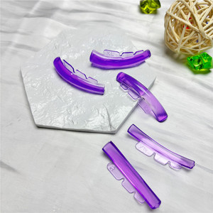 Gear Toothed Glueless Eyelash Lifting Pads Korean Super Soft <b>Silicone</b> Lash Lift Shields Perming Rods - Product Image 2