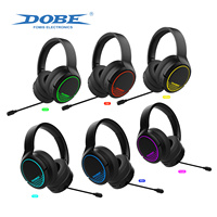 Casque de jeu sans fil multiplateforme DOBE 2.4G pour PS5 PS4 Switch Smartphone Accessoires de jeu vidéo Vente directe d'usine