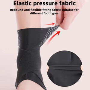 Professional <b>Protection</b> Flexible Polyester Compression Sleeve for Basketball Ankle Support <b>Foot</b> Drop Prevention Model Y512 - Product Image 6