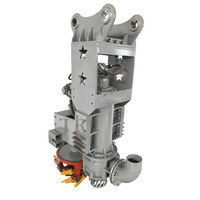 Pompe à boue hydraulique submersible électrique pour excavatrice de 4, 6, 8, 10, 12, 14, 16 pouces, pompe à boue hydraulique
