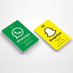 Tarjeta NFC de 13.56Mhz para Negocios, Tarjeta de Reseñas de TikTok, Tarjetas de Visita RFID Sociales - Product Image 6