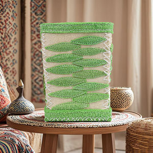 Esponjas de Lufa Naturales Personalizables y Cestas de Almacenamiento Hechas a Mano con Decoraciones Coloridas para Escritorio - Product Image 5