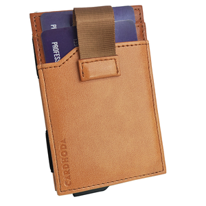 Portefeuille en PU anti-RFID, anti-vol, court, porte-cartes, fermeture ouverte, protection de carte d'identité de voyage, doublure en nylon, porte-cartes de crédit - Product Image 4