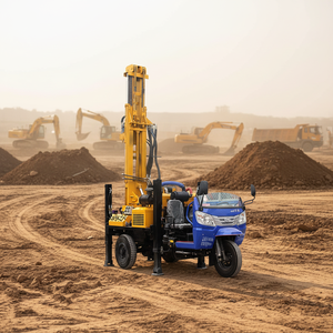 Foreuse rotative diesel Feida 200m personnalisée pour puits d'eau, avec pompe et moteur, pour la forage de puits - Product Image 1