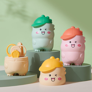 Kit di Strumenti per Manicure e Pedicure, Set di Tagliaunghie Protettivi per Neonati, Forbici per Bambini in Plastica PP - Product Image 1