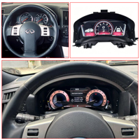 Pour Infiniti FX35 FX45 2003-2008, cockpit virtuel, tableau de bord numérique LCD, compteur de vitesse automatique
