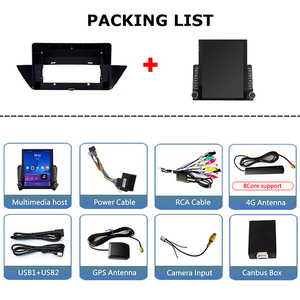 Autoradio Android 9,7 pouces avec écran vertical Tesla pour BMW <span class=keywords><strong>X1</strong></span> E84 2009-2013, système multimédia de navigation GPS - Product Image 4