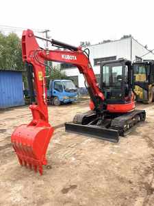 EMC Certified for U55-4 <b>Mini</b> Excavator | 5Ton Second-<b>Hand</b> Crawler Digger Low Working Hours EPR France PLC Pump Motor - Product Image 2