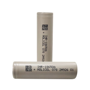 Molicel Batterie Lithium-Ion Haute Puissance 3.6V <span class=keywords><strong>18650A</strong></span> 2500mAh 20A Batteries Haute Performance 18650 pour E-Scooter Batetry Pack - Product Image 3