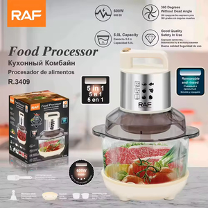 Electric Food Processor 600W 5.0L Bowl 5 in 1 Multifunction Chopper Mixer Blender for Home Cooking Kitchen Food Prep - Product Image 6