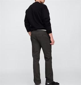 Nuovi <span class=keywords><strong>Pantaloni</strong></span> <span class=keywords><strong>Eleganti</strong></span> Casual da Uomo, Slim Fit, Gamba Dritta, Tinta Unita, con Chiusura a Zip, Classici <span class=keywords><strong>Pantaloni</strong></span> da Completo <span class=keywords><strong>Maschili</strong></span> - Product Image 3