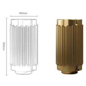 Lavabo a <span class=keywords><strong>Colonna</strong></span> Cilindrico Alto e Basso Personalizzato in Acciaio Inossidabile per Esterni e Cortili - Product Image 5