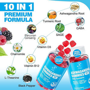 Gomitas Veganas de Ashwagandha y Raíz de Maca, Refuerzo Inmunológico y Energético para Adultos, Vitaminas en Forma de Caramelo para Recién Nacidos y Mujeres Embarazadas - Product Image 4