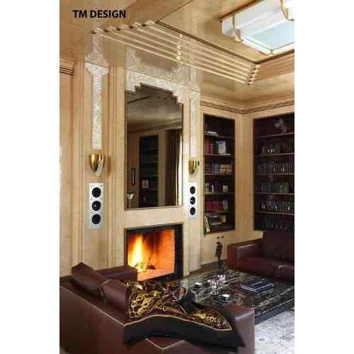 Modern Contemporary Wall Sconce Golden PC Material Square Lamp Body Decorative Wall Lamp 658-Warm White Decorative Wall Sconce