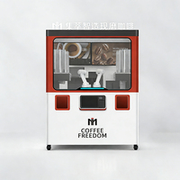 Máquina Expendedora de Café Robótica Totalmente Automatizada e Inteligente con Brazo Colaborativo de 6 Ejes para Café Recién Molido en Centros Comerciales