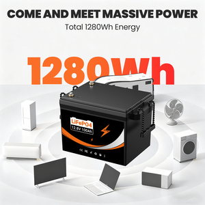 Baterías de Iones de Litio para Almacenamiento <span class=keywords><strong>Solar</strong></span> de 12V 24V <span class=keywords><strong>48V</strong></span> 100AH 200AH, Paquete de Baterías Recargables LiFePO4, Disponibles en UE y EE. UU. - Product Image 5