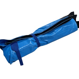 Barrière d'eau portable LTCANOPY 3m x 1,2m orange en polypropylène, imperméable, légère, barrage industriel anti-inondation - Product Image 5