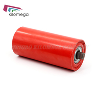 Rouleaux de support d'extraction de charbon Le plus récent Tube 3mm Return Bracket Coal Mining Carrier Rollers