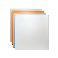 Panneaux de plafond en aluminium à grain de bois personnalisés, design moderne, décoratifs, dalles de faux plafond métalliques pour l'intérieur